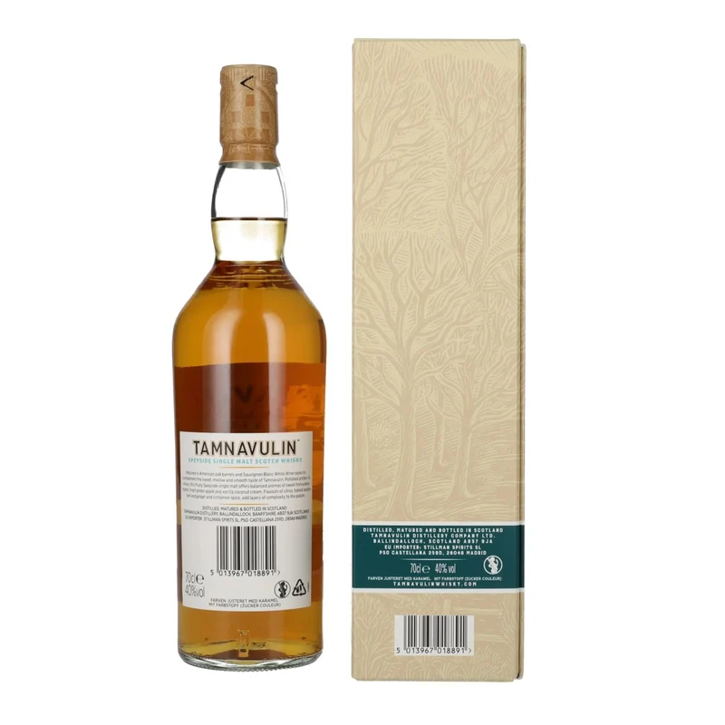 Tamnavulin WHITE WINE SAUVIGNON BLANC CASK Speyside Single Malt Scotch Whisky 40% Vol. 0,7l in Geschenkbox
