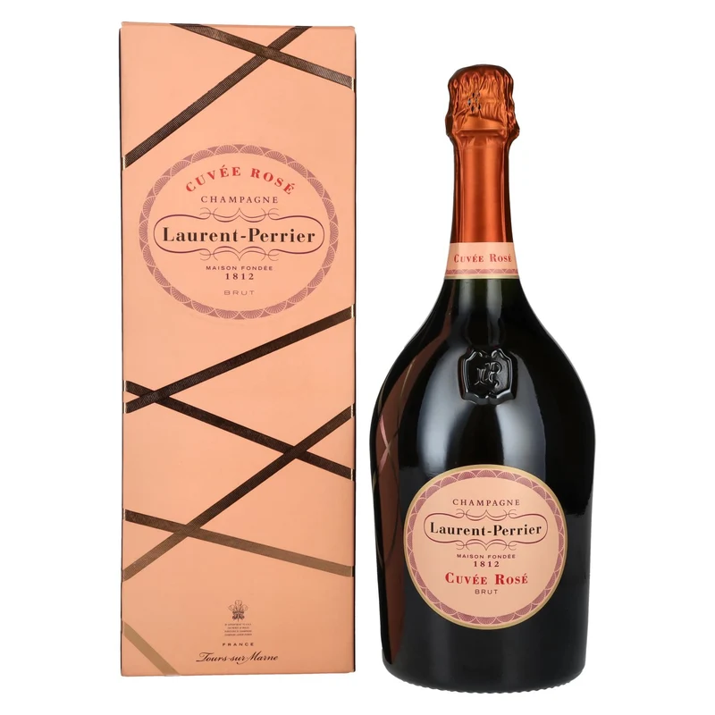 Laurent Perrier Champagne CUVÉE ROSÉ Brut 12% Vol. 1,5l in Geschenkbox
