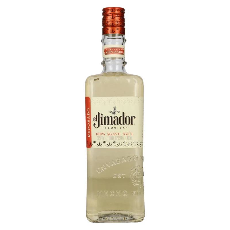 El Jimador Tequila Reposado 100% Agave Azul 38% Vol. 0,7l