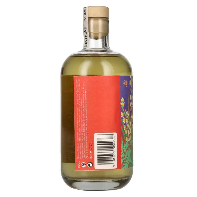 Burgundy Distilab Absinth Six Feet Under 72% Vol. 0,5l