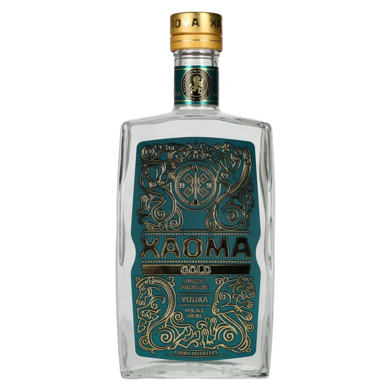 XAOMA Gold Unique Premium Vodka 40% Vol. 0,7l