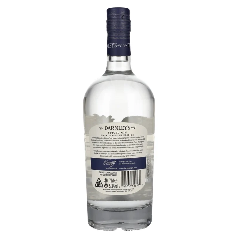 Darnley's Gin SPICED GIN Navy Strength Edition 57,1% Vol. 0,7l