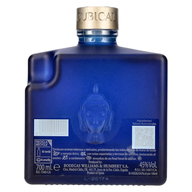 Cubical Ultra Premium London Dry Gin 45% Vol. 0,7l
