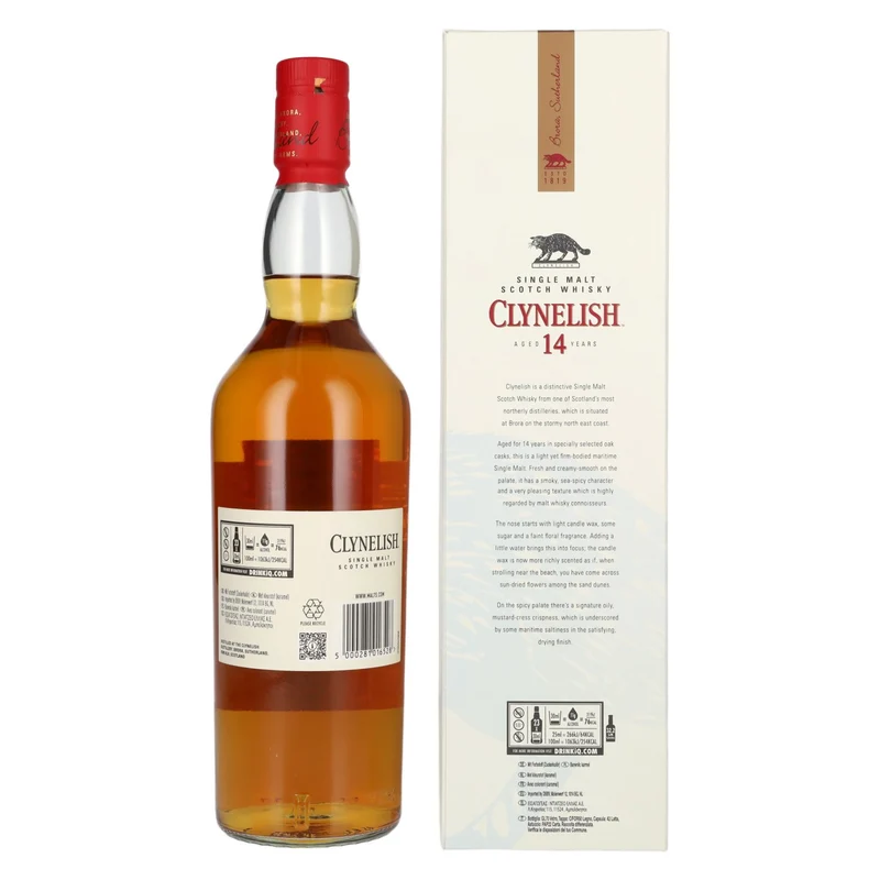 Clynelish 14 Years Old Single Malt 46% Vol. 0,7l in Geschenkbox
