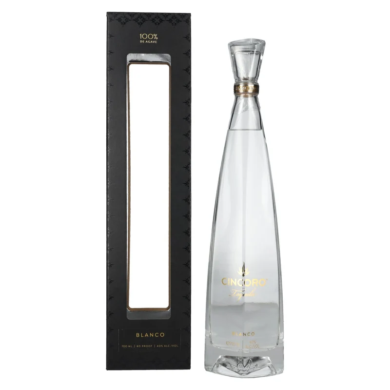 Cincoro Tequila Blanco 40% Vol. 0,7l in Geschenkbox