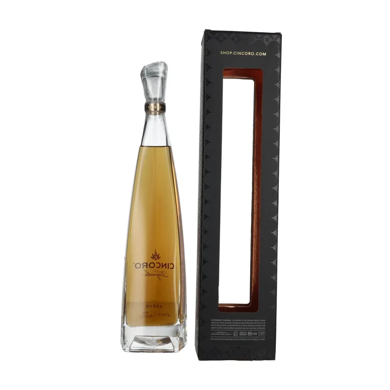 Cincoro Tequila Añejo 40% Vol. 0,7l in Geschenkbox