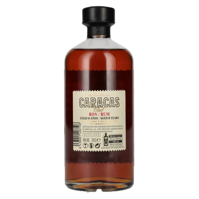 Caracas Club Ron Añejo 8 Años 40% Vol. 0,7l