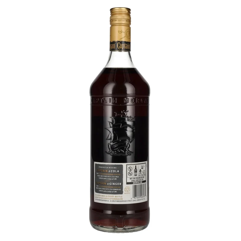 Captain Morgan DARK RUM 40% Vol. 1l