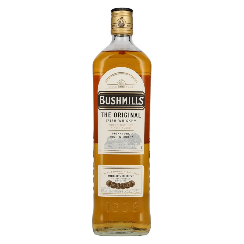 Bushmills Triple Distilled Original Irish Whiskey 40% Vol. 1l