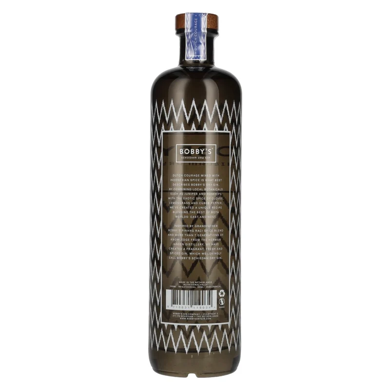 Bobby's Schiedam Dry Gin 42% Vol. 0,7l