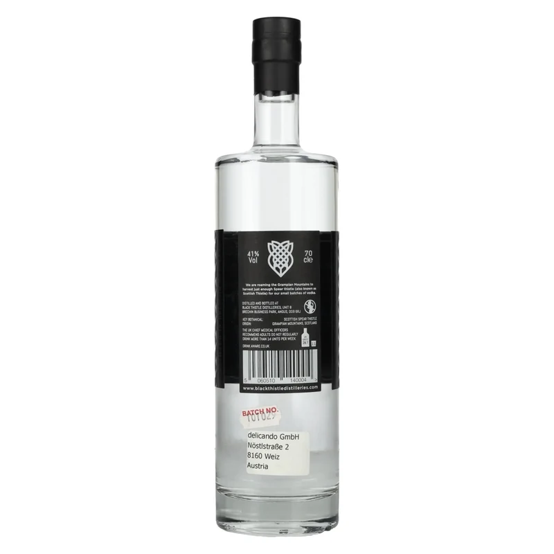 Black Thistle Vodka 41% Vol. 0,7l