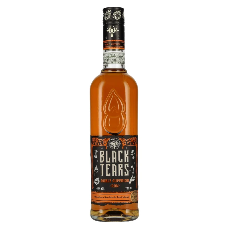Black Tears Roble Superior Rum 40% Vol. 0,7l