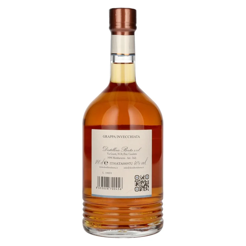 Berta Grappa Villa Prato Grappa Invecchiata 40% Vol. 1l