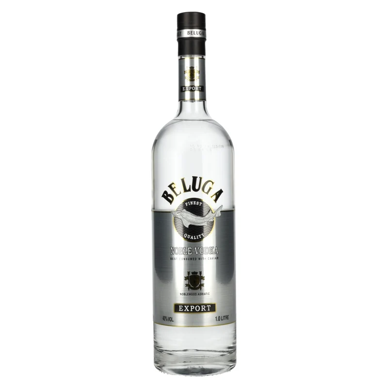 Beluga Noble Vodka EXPORT Montenegro 40% Vol. 1l