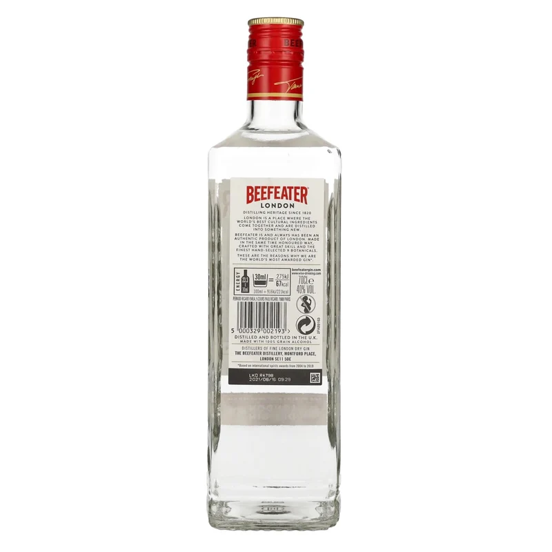 Beefeater London Dry Gin 40% Vol. 0,7l