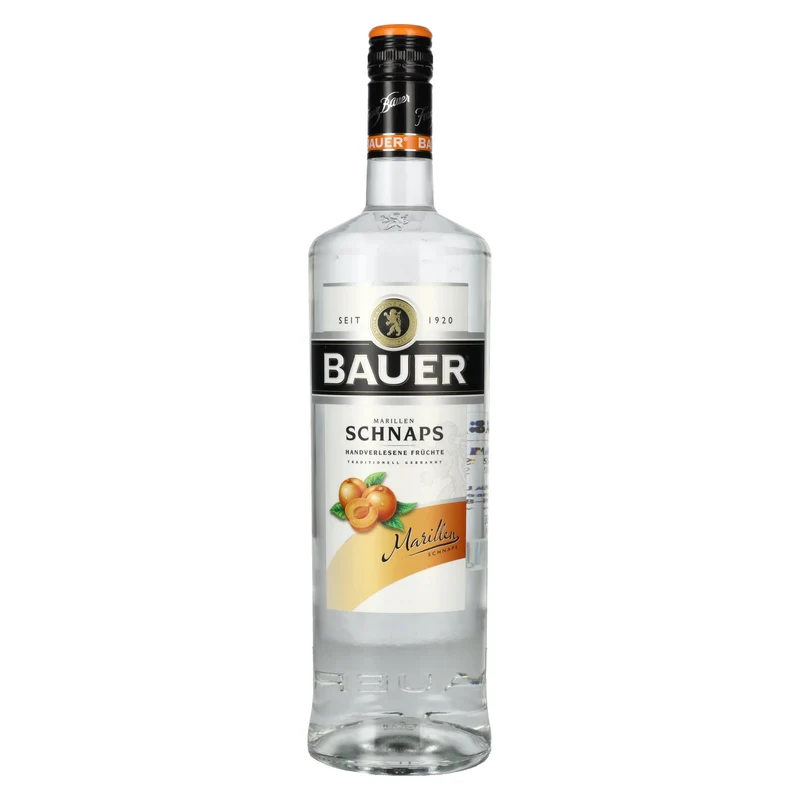Bauer Marillen Schnaps 36% Vol. 1l
