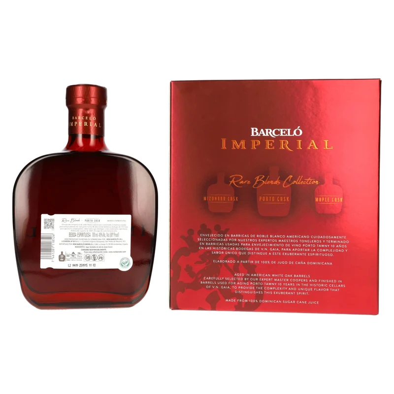 Barceló Imperial Rare Blends Porto Cask 40% Vol. 0,7l in Geschenkbox