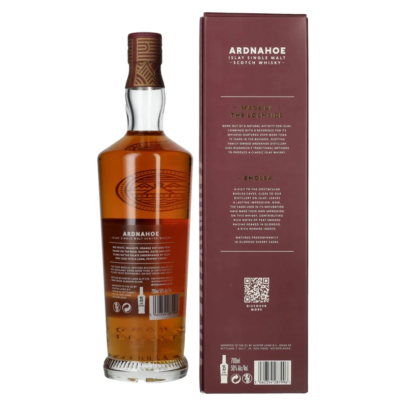 Ardnahoe BHOLSA Islay Single Malt Whisky 50% Vol. 0,7l in Geschenkbox