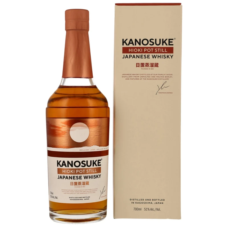 Kanosuke | Hioki Pot Still | Japanese Whisky | 51%