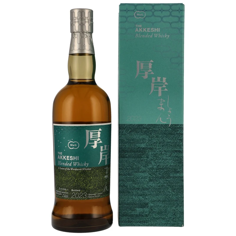 Akkeshi Shoman | 2023 | Heavily Peated | Blended Japanese Whisky | 48%
