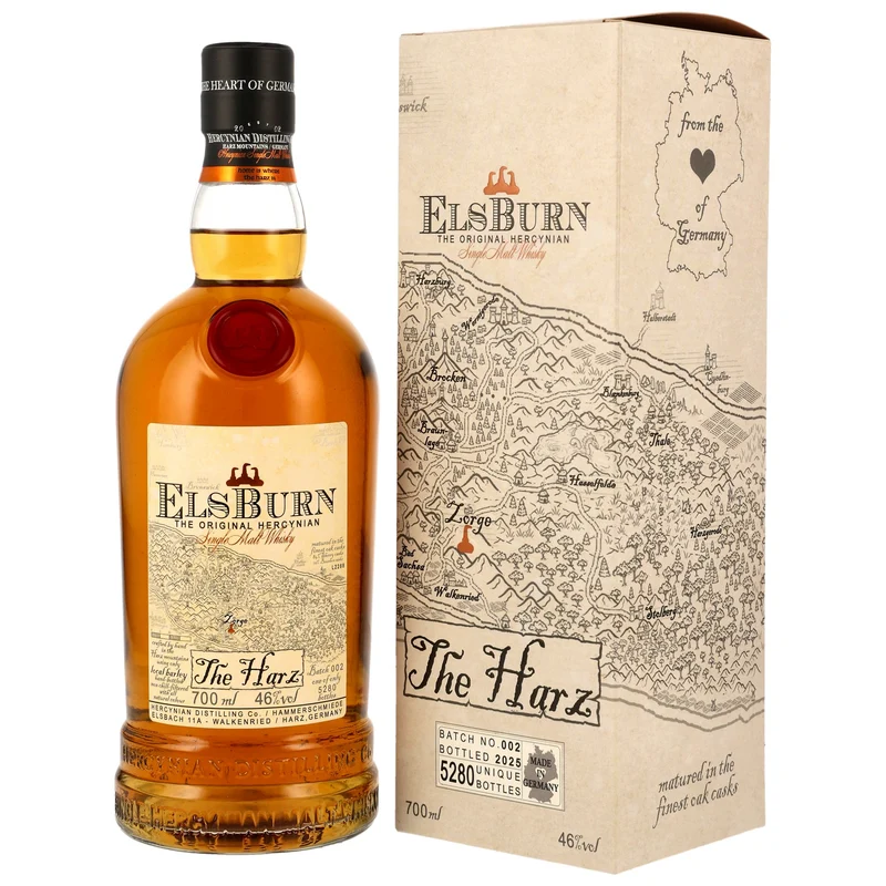 Elsburn The Harz | Single Malt Whisky | 46% Vol. | 0,7l