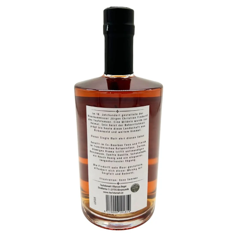 Findorff | Single Malt Whisky | 8 Jahre | 43% Vol. | 0,5l