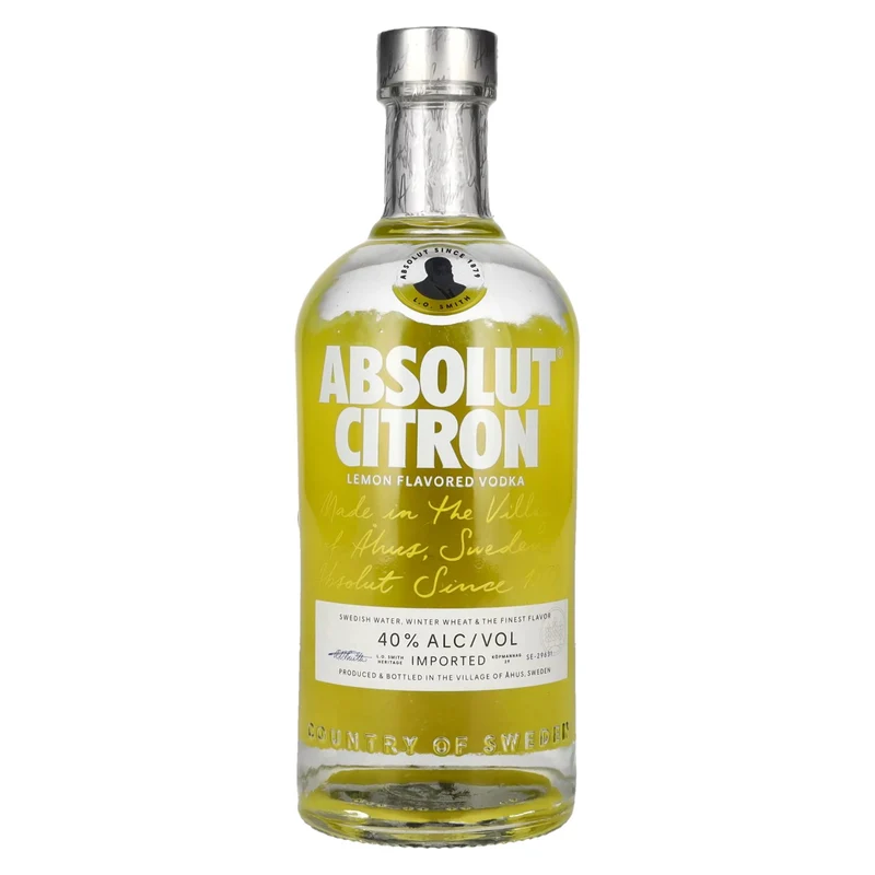 Absolut CITRON Flavored Vodka 40% Vol. 0,7l