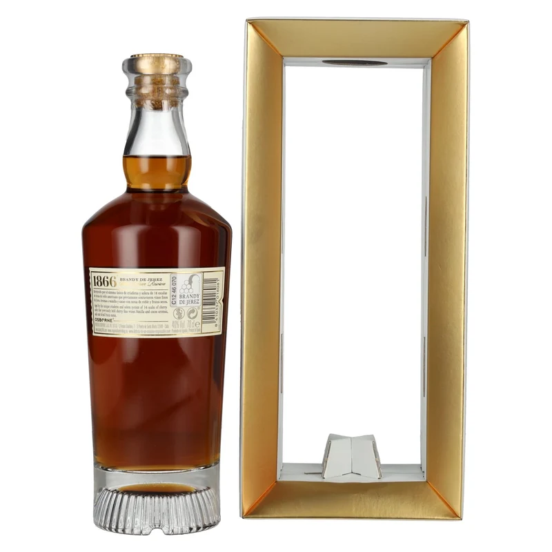 1866 Brandy Solera Gran Reserva 40% Vol. 0,7l in Geschenkbox