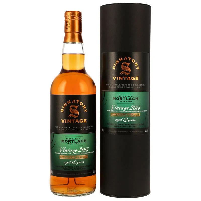 Mortlach 12 Jahre 2013/2026 - Signatory Vintage - 1st Fill Rivesaltes Wine Hogsheads 46,0% 0,7l