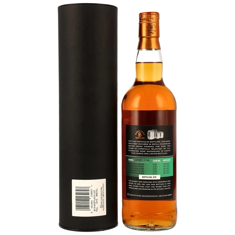 Mortlach 12 Jahre 2013/2026 - Signatory Vintage - 1st Fill Rivesaltes Wine Hogsheads 46,0% 0,7l