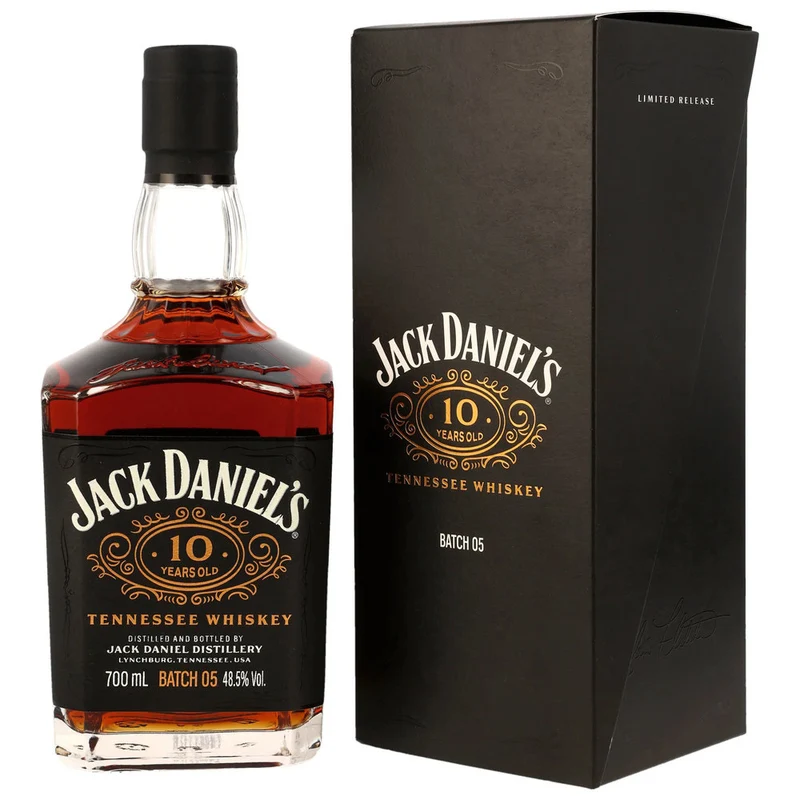 Jack Daniels 10 Jahre. Batch #5 48,5% 0,7l
