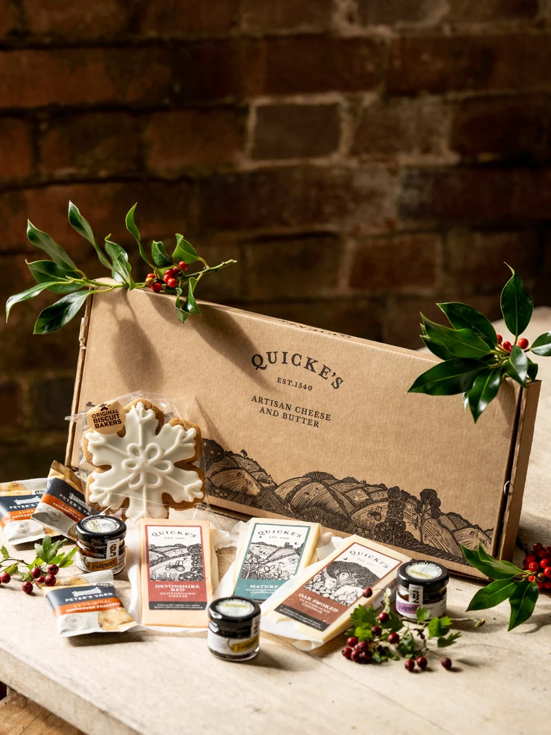 Christmas Letterbox Cheese Hamper