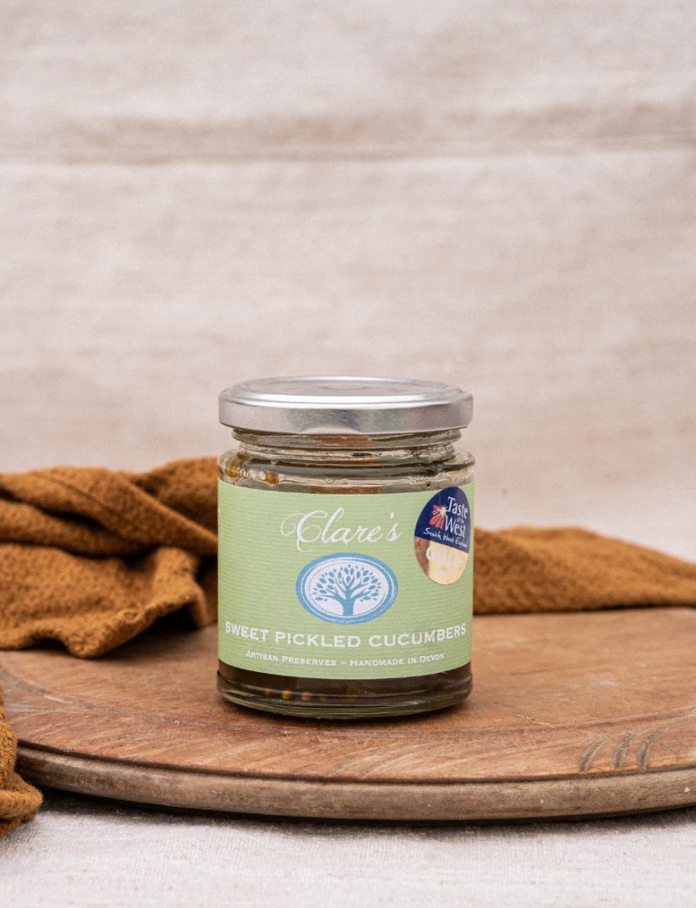 Clare's Preserves Sweet Pickled Cucumbers