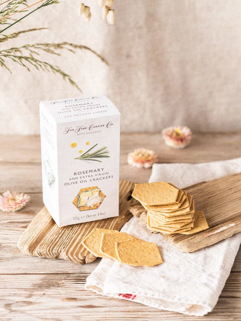 Fine Cheese Co Rosemary and Extra Virgin Olive Oil Crackers