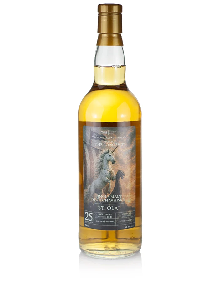 St. Ola® (Orkney) 25 Year Old 2001 Unicorn 1st Release The Longship