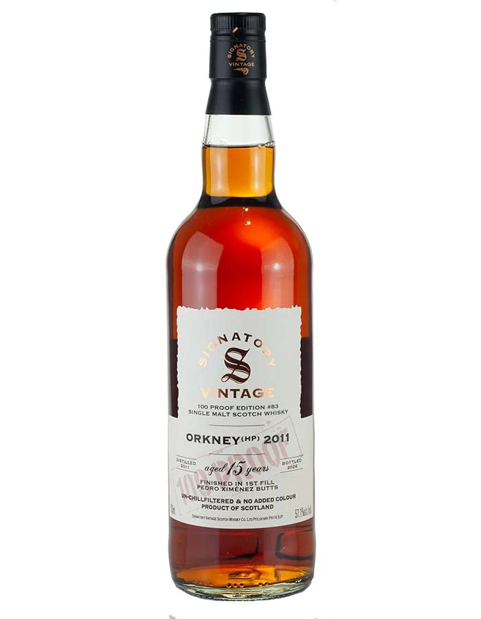 Mystery Malt (Highland Park) 15 Year Old 2011 Signatory 100-Proof Edition #83
