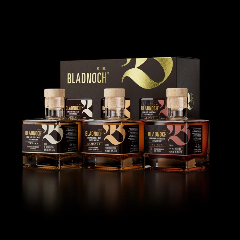 The Bold Collection Whisky Gift Set (3x20cl)