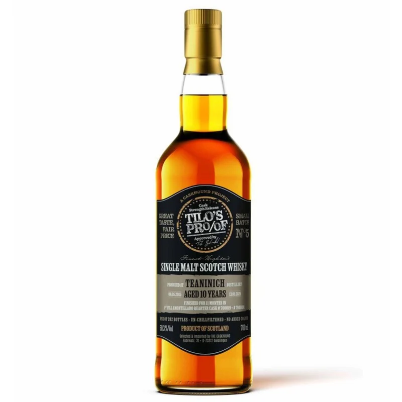 Teaninich 10yo | 1st Fill Amontillado QCs | 50,3%Vol | 0,7l | Tilo's Proof Batch 5