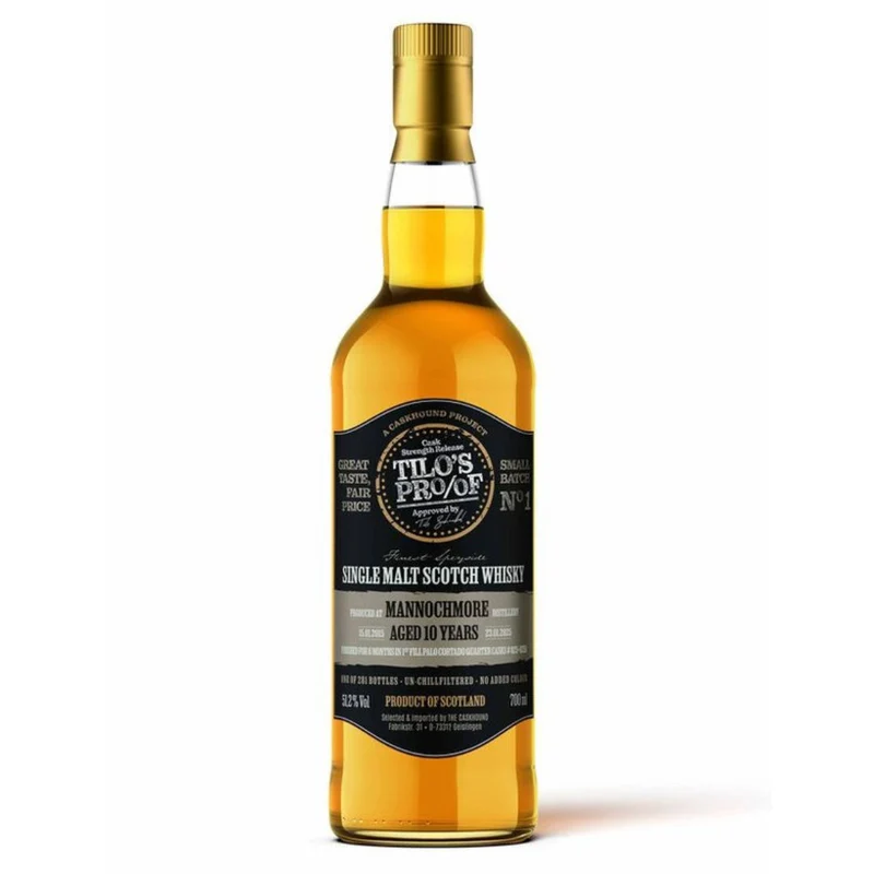 Mannochmore 10yo | 1st Fill Palo Cortado QCs | 51,2% Vol. | 0,7l | Tilo's Proof Batch 1
