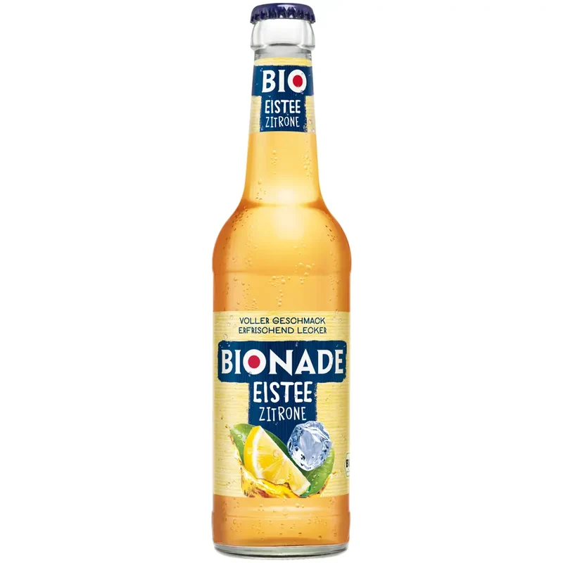 Bionade Eistee Zitrone 12x 0,33 Liter (MEHRWEG)