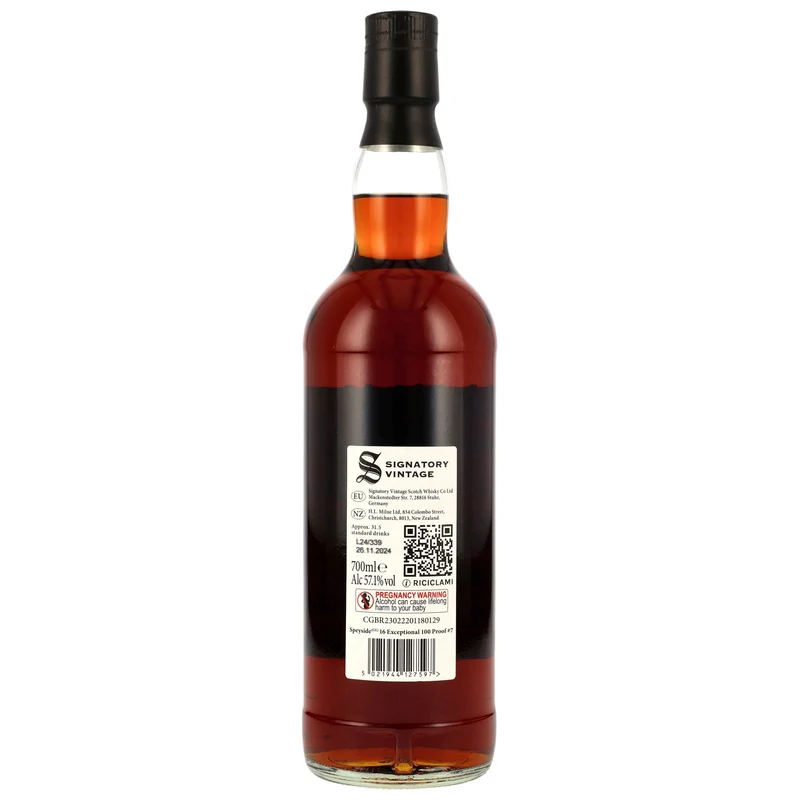 Speyside (GL) | 100 Proof Edition #7 | 16 Years | Signatory Vintage | 57,1%