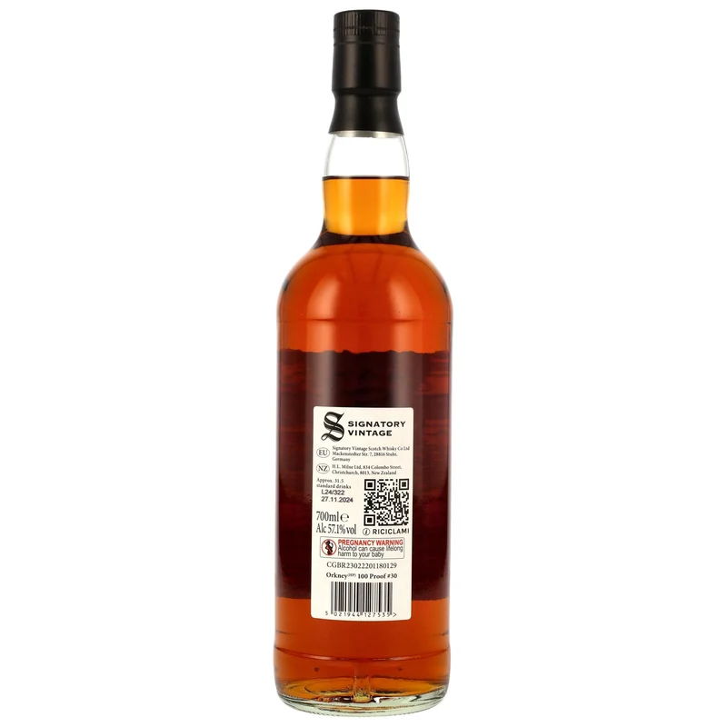 Orkney (HP) | 100 Proof Edition #30 | Signatory Vintage | 2010/2024 | 14 Jahre | 57,1%