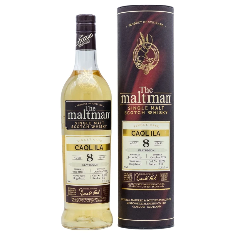 Caol Ila | The Maltman | 8 Jahre | 2016/2024 | Cask 311129 | 53,9%