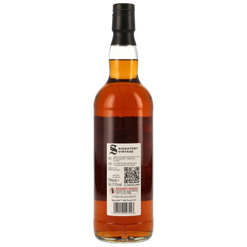 Speyside (M) | 100 Proof Edition #25 | 2011/2024 | Signatory Vintage | 57,1%