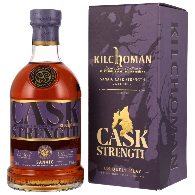 Kilchoman Sanaig Cask Strength Whisky | 57,8%