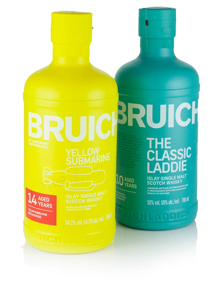 Bruichladdich 14 Year Old Yellow Submarine III [Reclassified] Bundle