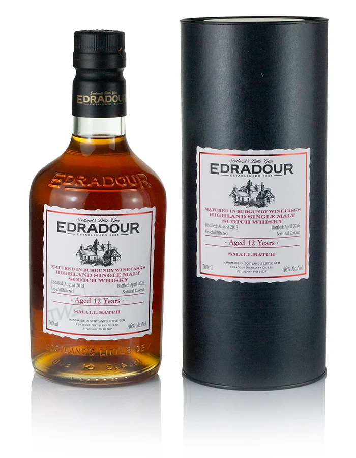 Edradour 12 Year Old 2013 Burgundy Small Batch