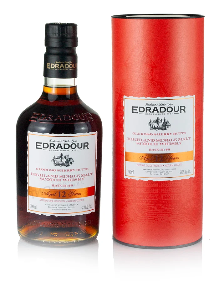 Edradour 12 Year Old Sherry Cask Strength Batch #8