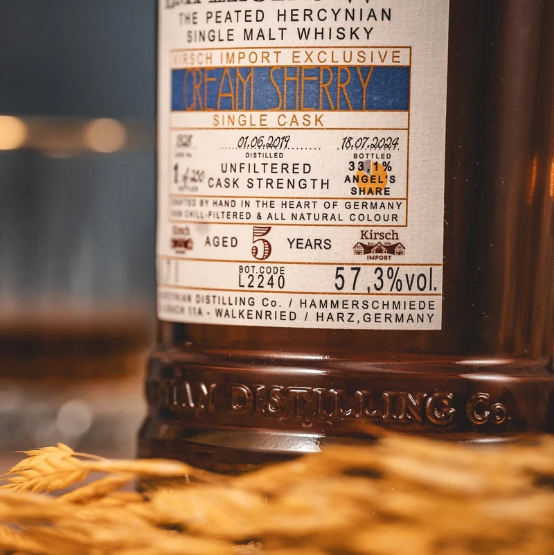 Emperor's Way | Cream Sherry Single Cask #1328 | 2019/2024 | Peated | 57,3%