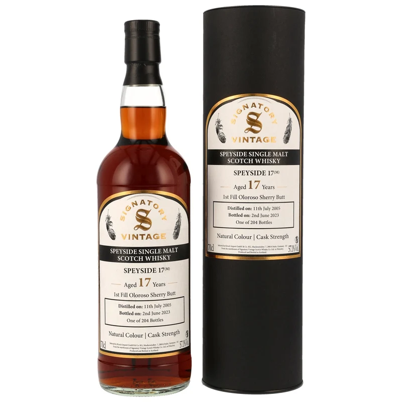 Speyside (M) | 17 Jahre | Signatory Vintage | 2023 Cask Strength | 57,1%